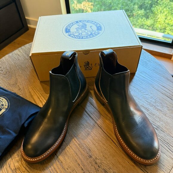 John Lofgren Chelsea Boots - Black Horween Leather CXL main image 7